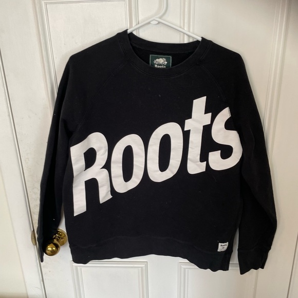 Roots Tops - Nice Roots logo crew sweatshirt